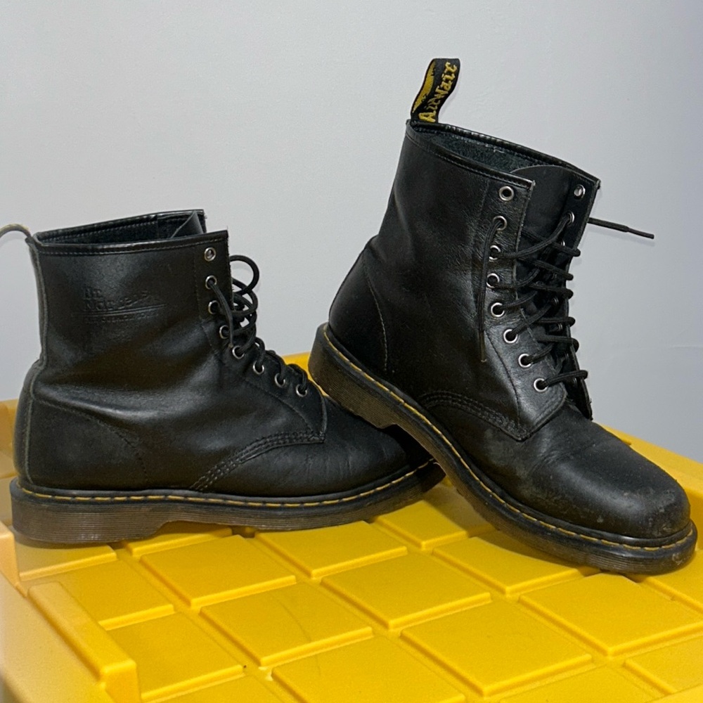 Dr. Marten’s Airwair 8 eyelet combat boots size 12 perfectly broken-in